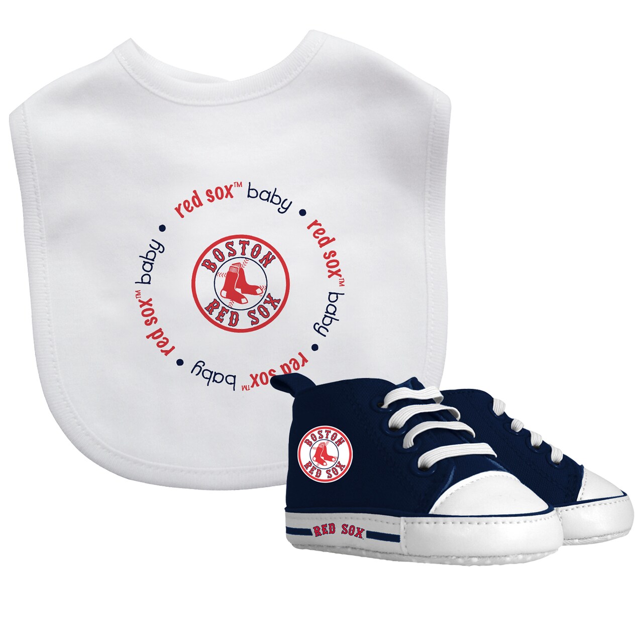 Baby Fanatic 2 Piece Bid and Shoes - MLB Boston Red Sox - Unisex Infant  Apparel